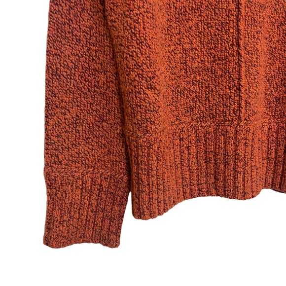 Smartwool Bell Meadow Sweater Woodsmoke-ginger Heather Marl Size Medium Orange - Picture 9 of 13